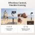 DJI Osmo Mobile 7P Gimbal Stabilizer for iPhone, Android, Native Tracking, Lighting, 3-Axis Phone Gimbal, Quick Launch, One-Tap Edit, Built-in Extension Rod & Tripod, 10hrs Use, Phone Charging - Gray